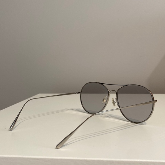Gentle Monster unisex Silver and Grey Ranny Ring Sunglasses - Picture 8 of 13